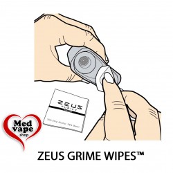 ZEUS GRIME WIPES™ - 25 WIPES - Medvape