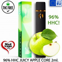96% HHC JUICY APPLE 2ml. CORE MEDVAPE