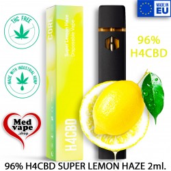 H4CBD (96%) SUPER LEMON HAZE 2ml. CORE JOY JUICE HERO MEDVAPE